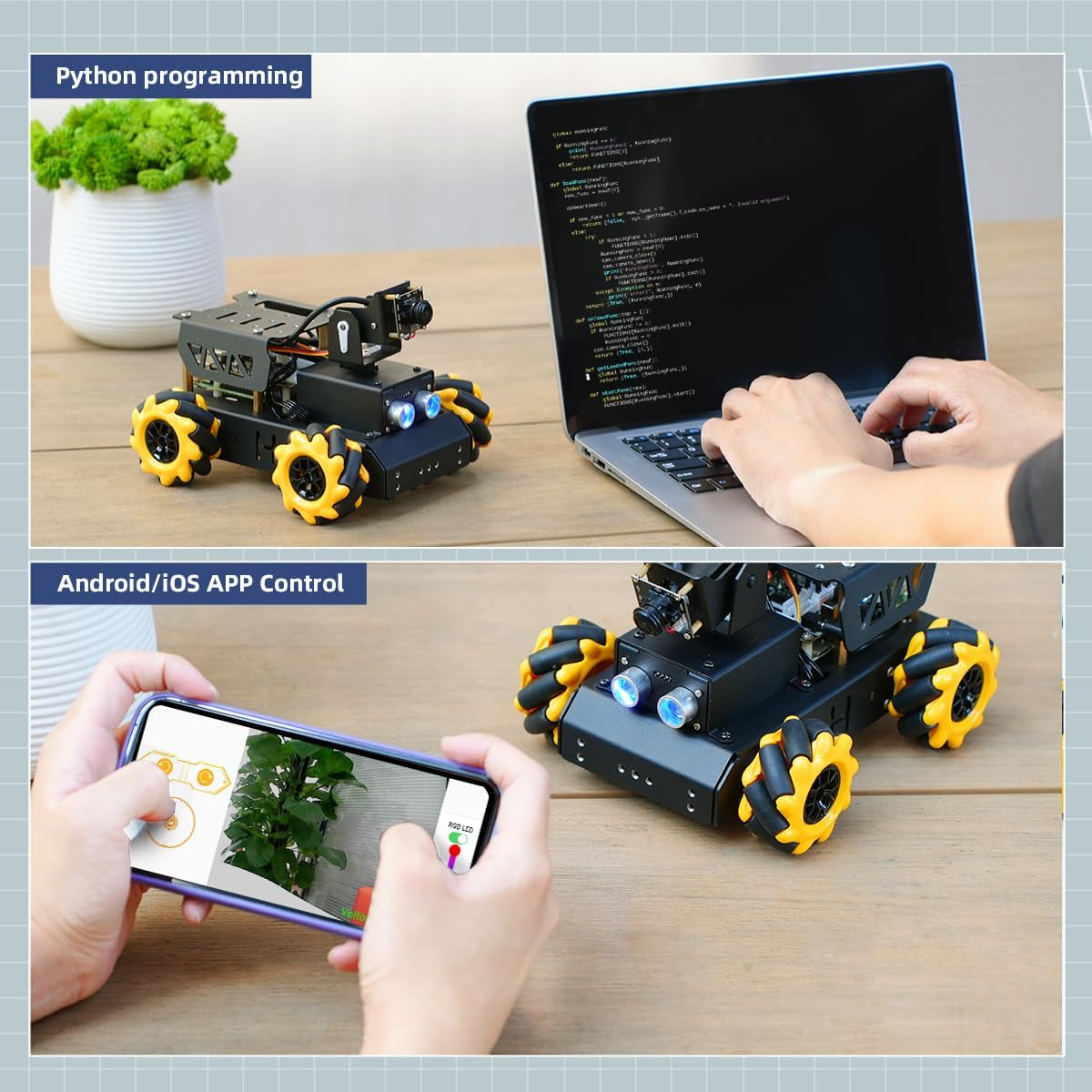 ROS2 Robot Car with Openclaw & Large AI Models, AI Vision & Voice
