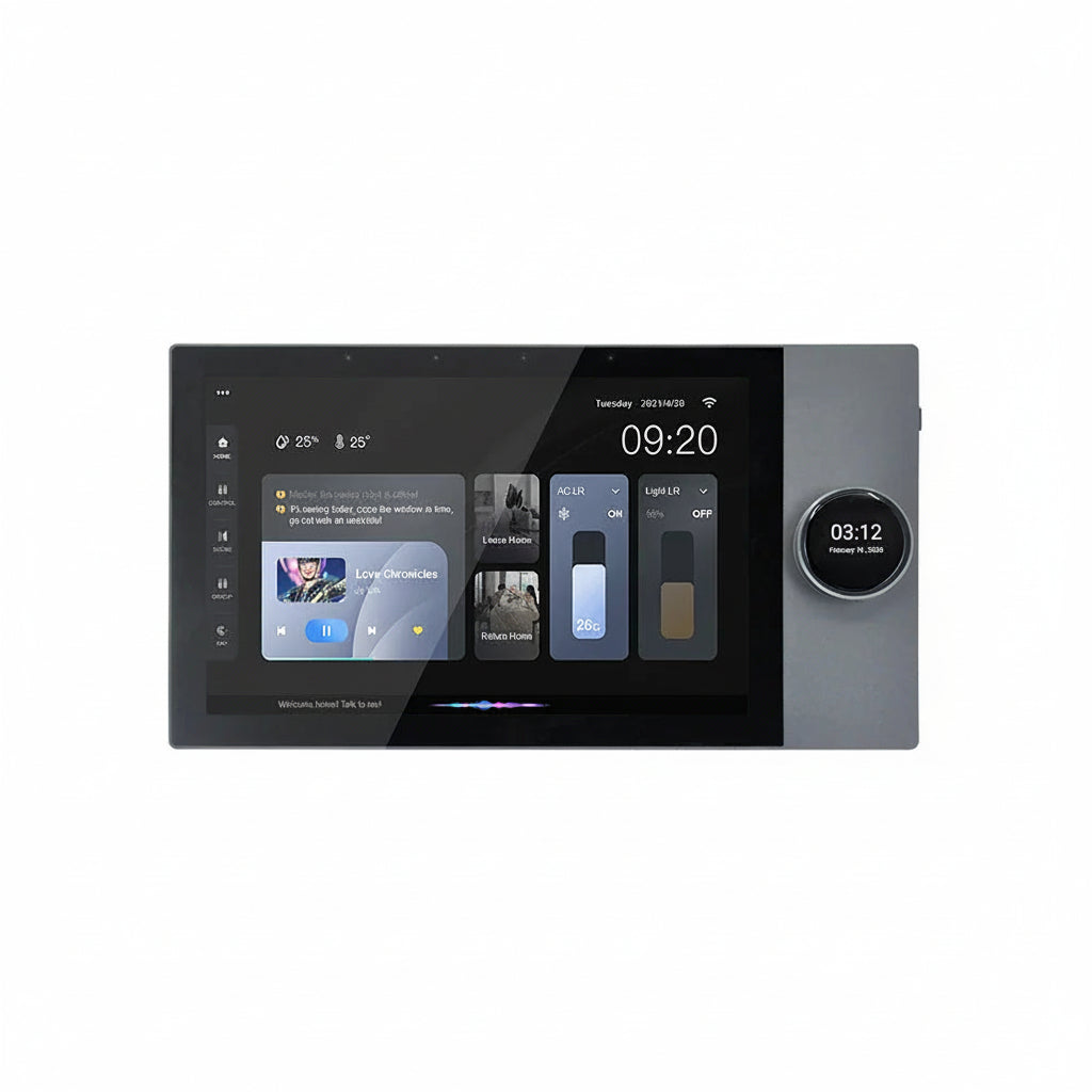 10 Inch Android 8.1 System Wifi Audio Amplifier Bluetooth Smart Home Control Screen 2X25W Music Panel Support TUYA ZIGBEE RS485