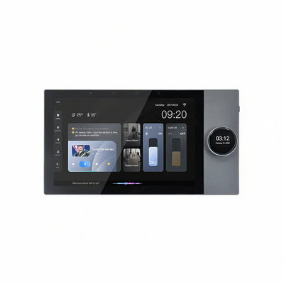 10 Inch Android 8.1 System Wifi Audio Amplifier Bluetooth Smart Home Control Screen 2X25W Music Panel Support TUYA ZIGBEE RS485