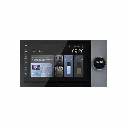 10 Inch Android 8.1 System Wifi Audio Amplifier Bluetooth Smart Home Control Screen 2X25W Music Panel Support TUYA ZIGBEE RS485