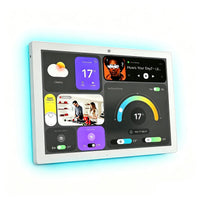2026 New Smart Home Control Panel 15.6" Android 14 POE Tablet, Wall Mount Touch Screen Display, In-Built MQTT, with LED Lights