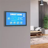 2026 New Smart Home Control Panel 15.6" Android 14 POE Tablet, Wall Mount Touch Screen Display, In-Built MQTT, with LED Lights