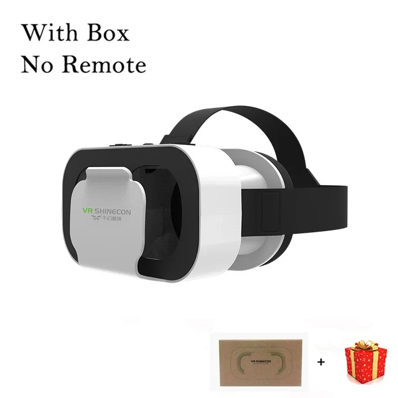 VR Shinecon Helmet 3D Glasses Virtual Reality For Smartphone Smart Phone Headset Goggles Casque Wirth Viar Binoculars Video Game