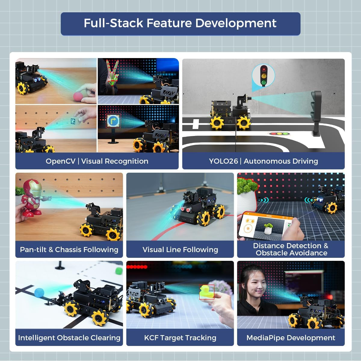 ROS2 Robot Car with Openclaw & Large AI Models, AI Vision & Voice