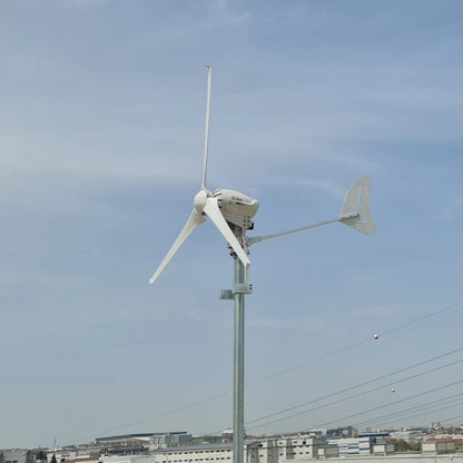 Kit Heli 2000W 48V Off-Grid Wind Turbine Wind Generator & Charge Controller (for Acid & Gel Battery)